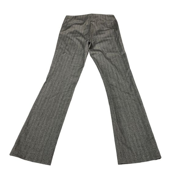Elliott Lauren Trouser Pants Womens Size 4 Gray Pinstriped Bootcut Leg - Picture 2 of 16